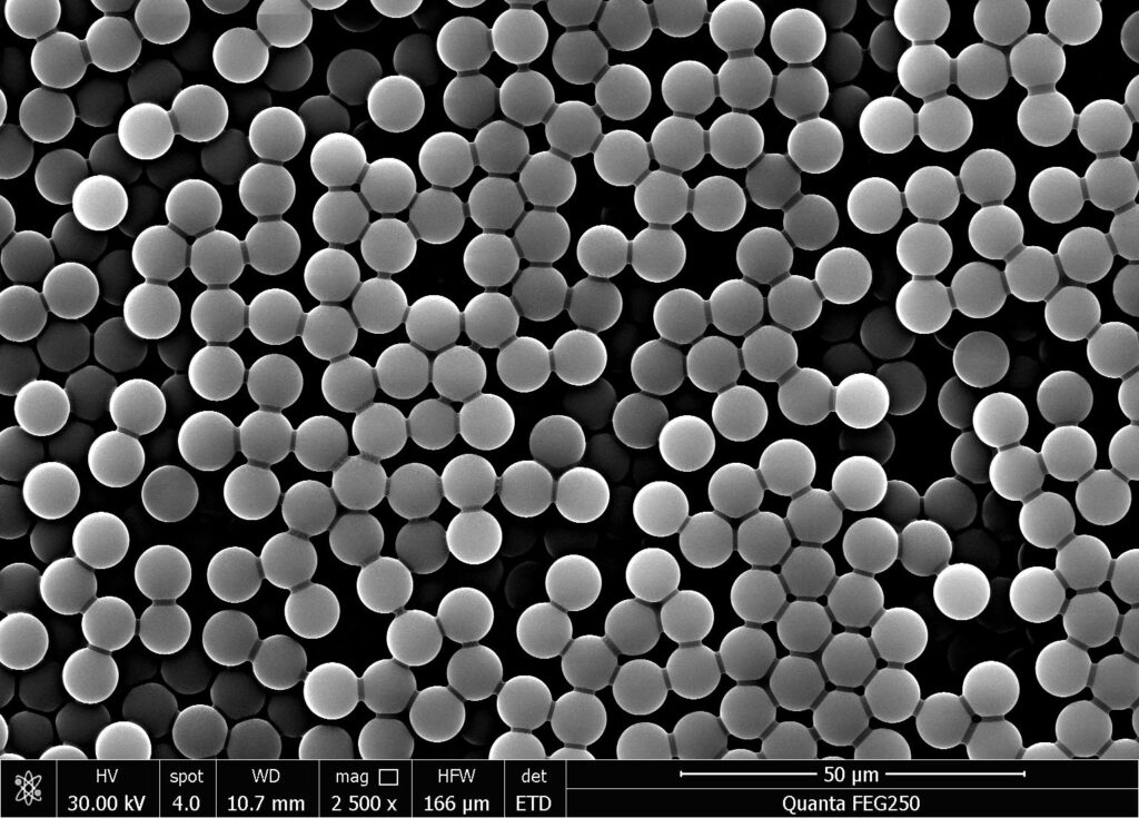 The application of chemiluminescent magnetic beads