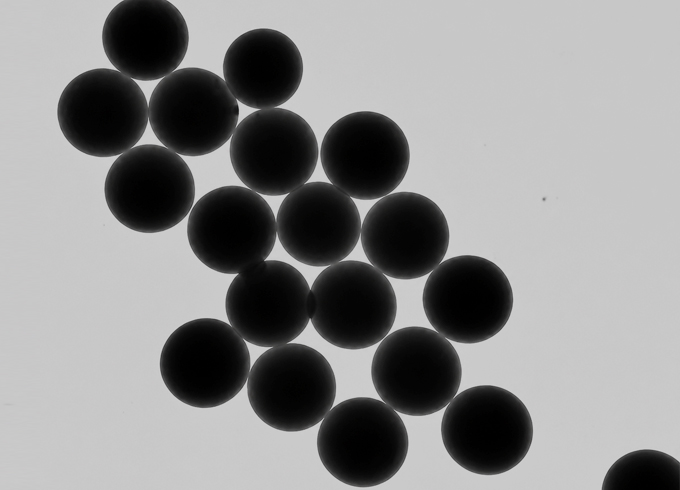 Silica magnetic beads