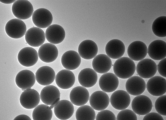 Silica magnetic beads