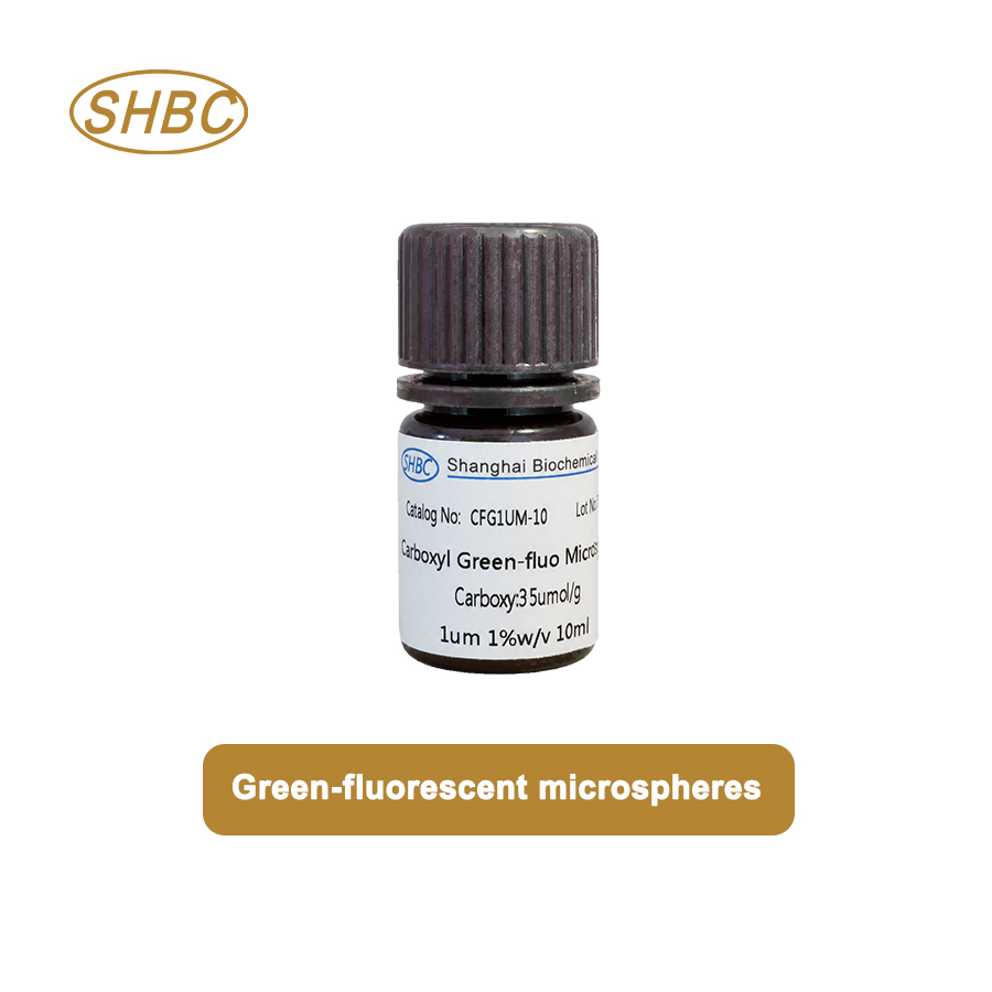 1um Carboxyl Green-Fluo Microspheres CFG1UM-10 1%