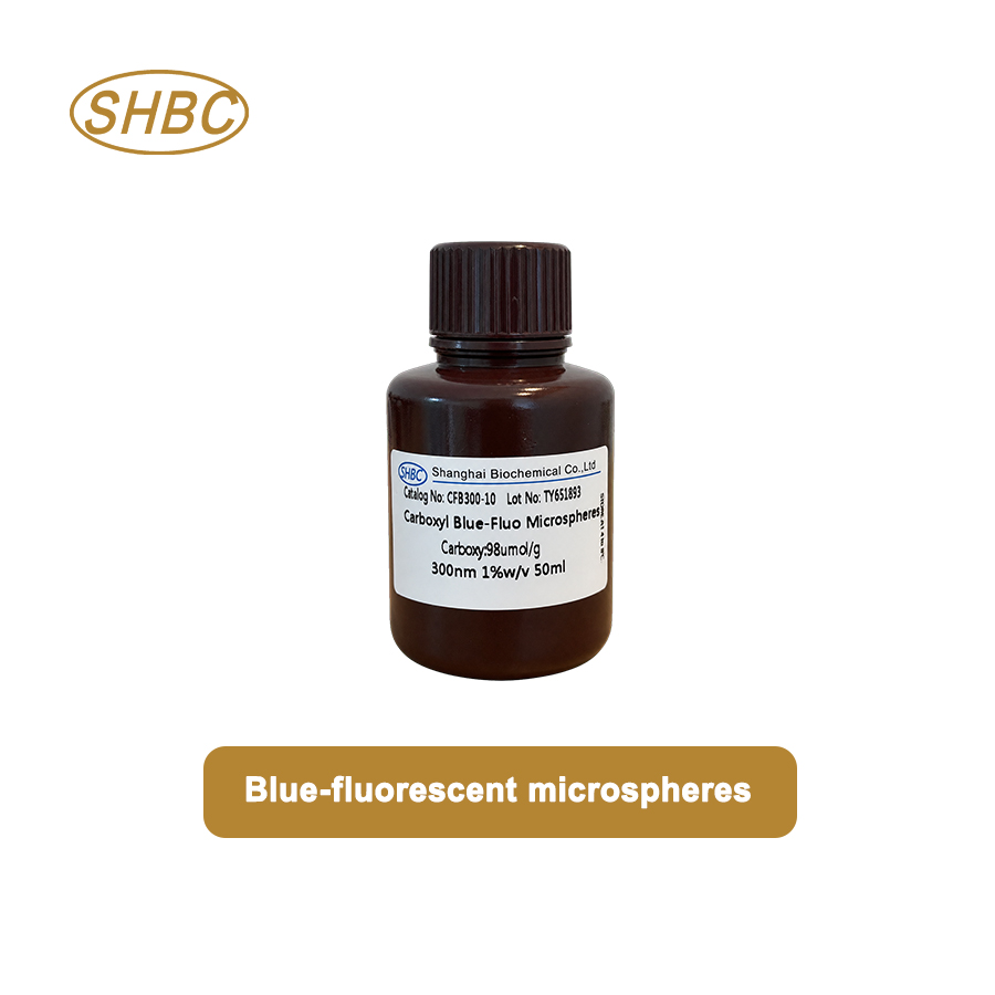 300nm Carboxyl Blue-Fluo Microspheres CFB300-10