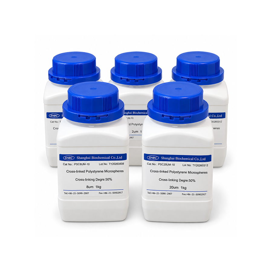 10um Crosslinked Polystyrene Microspheres PSC10UM 50%