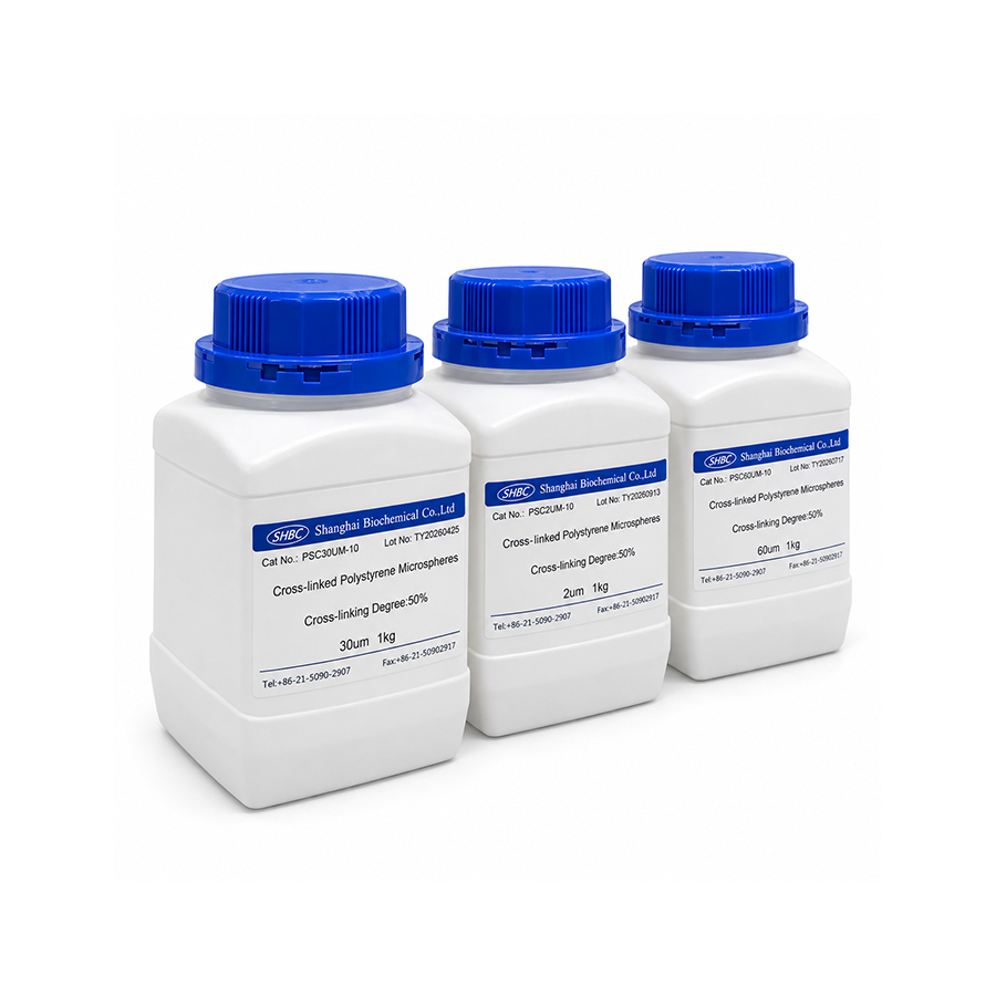 5um Crosslinked Polystyrene Microspheres PSC5UM 50%