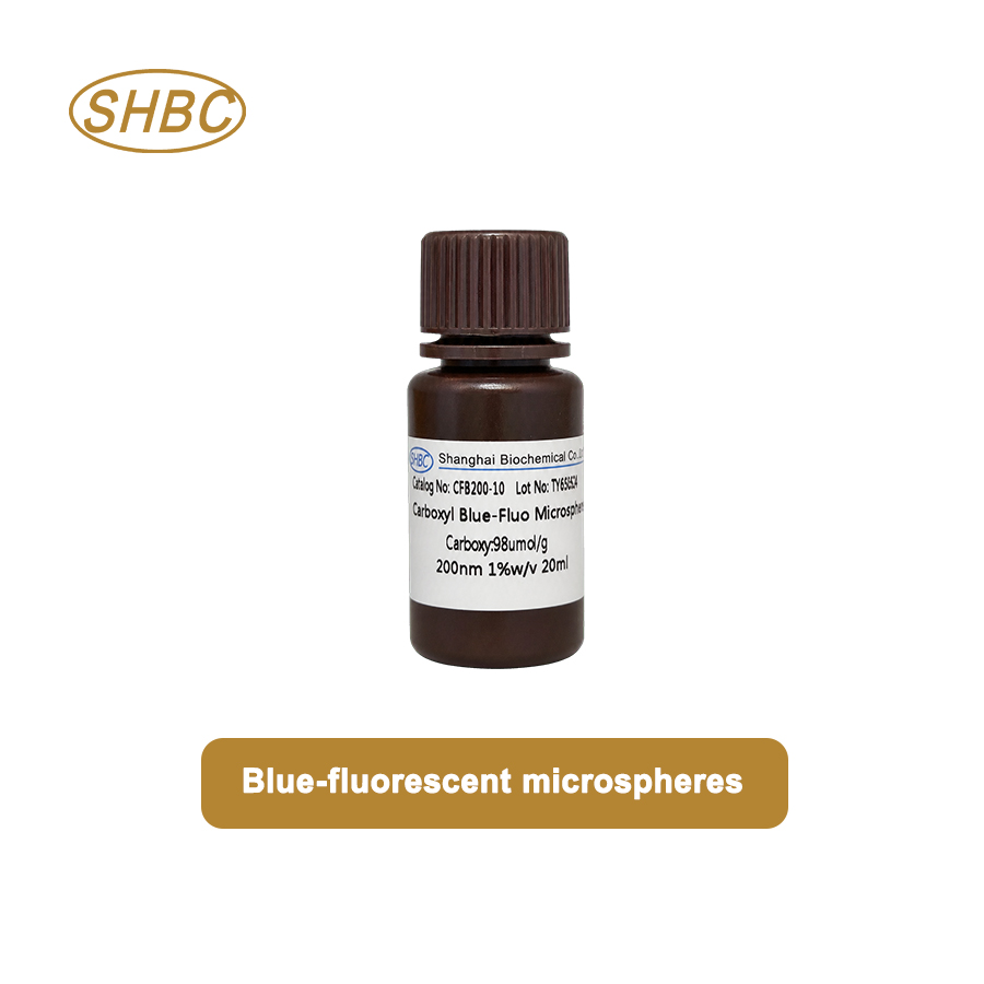 Carboxyl Blue-Fluo Microspheres CFB200-10 1%