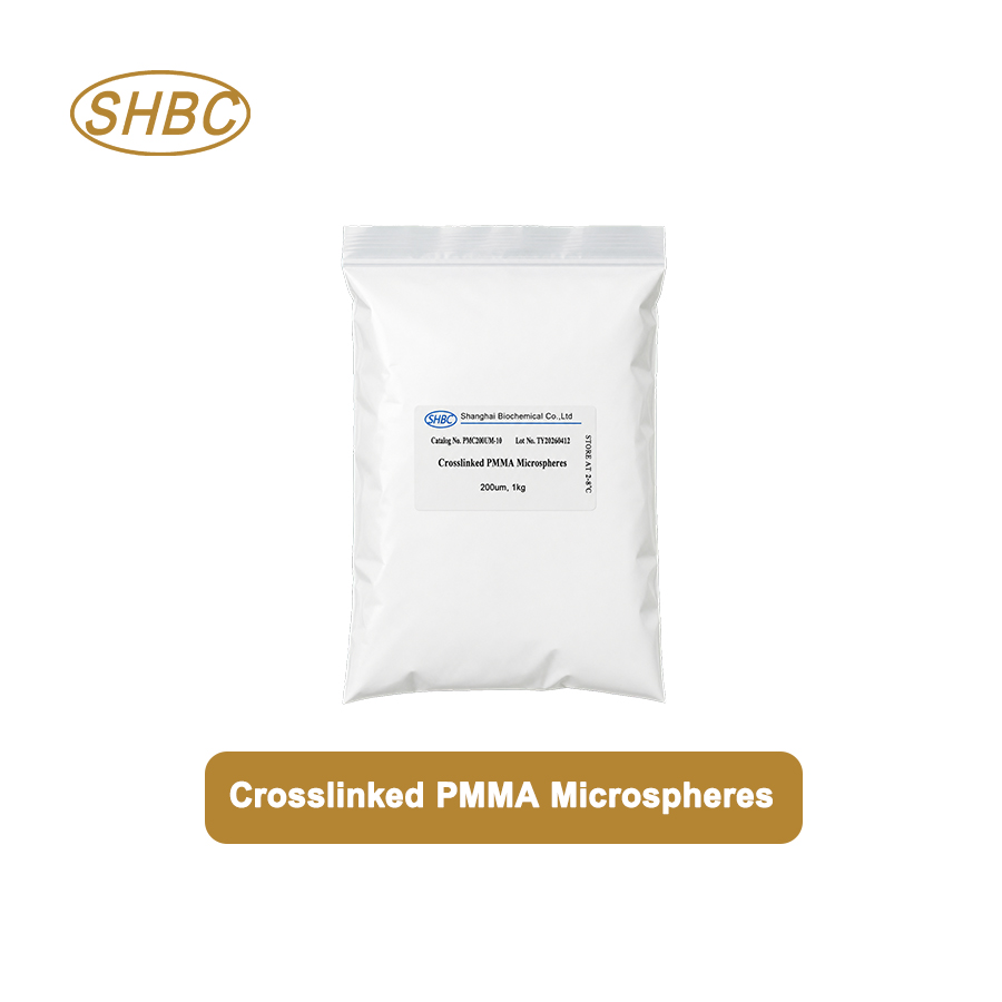 PM200UM-300A 200μm Porous Crosslinked PMMA Microspheres 300&Aring;