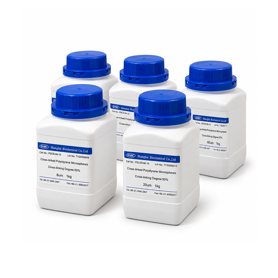 20um Crosslinked Polystyrene Microspheres PSC20UM 50%