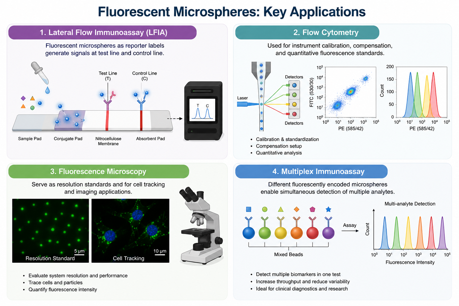 Major application scenarios of fluorescent microspheres.-2.png