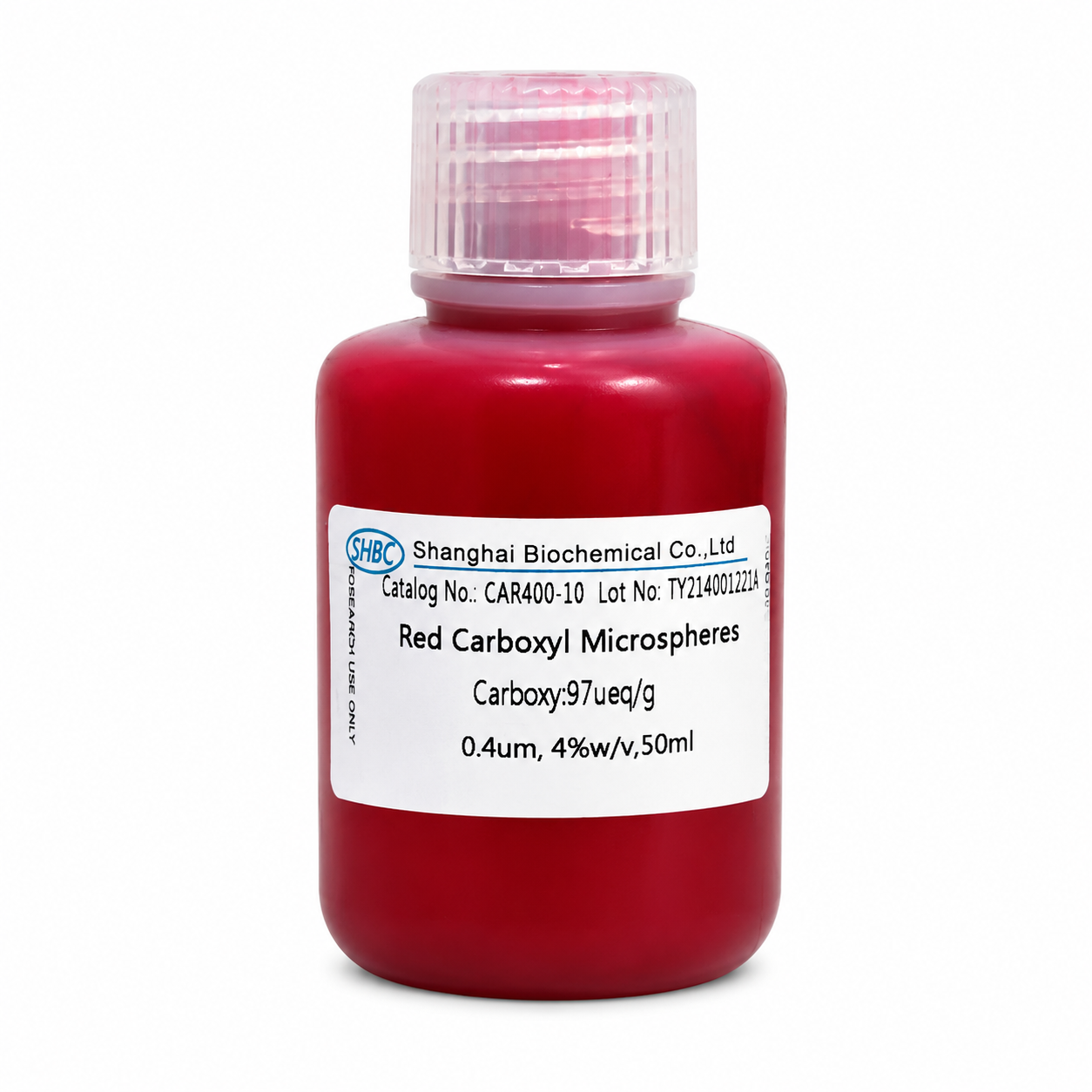 400nm Red Carboxyl Microspheres