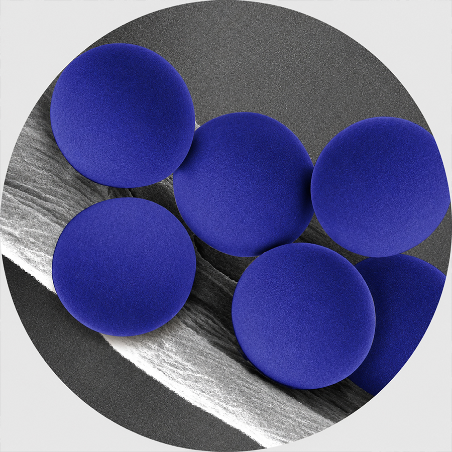 300nm Blue Carboxyl Microspheres CAB300-10 4%