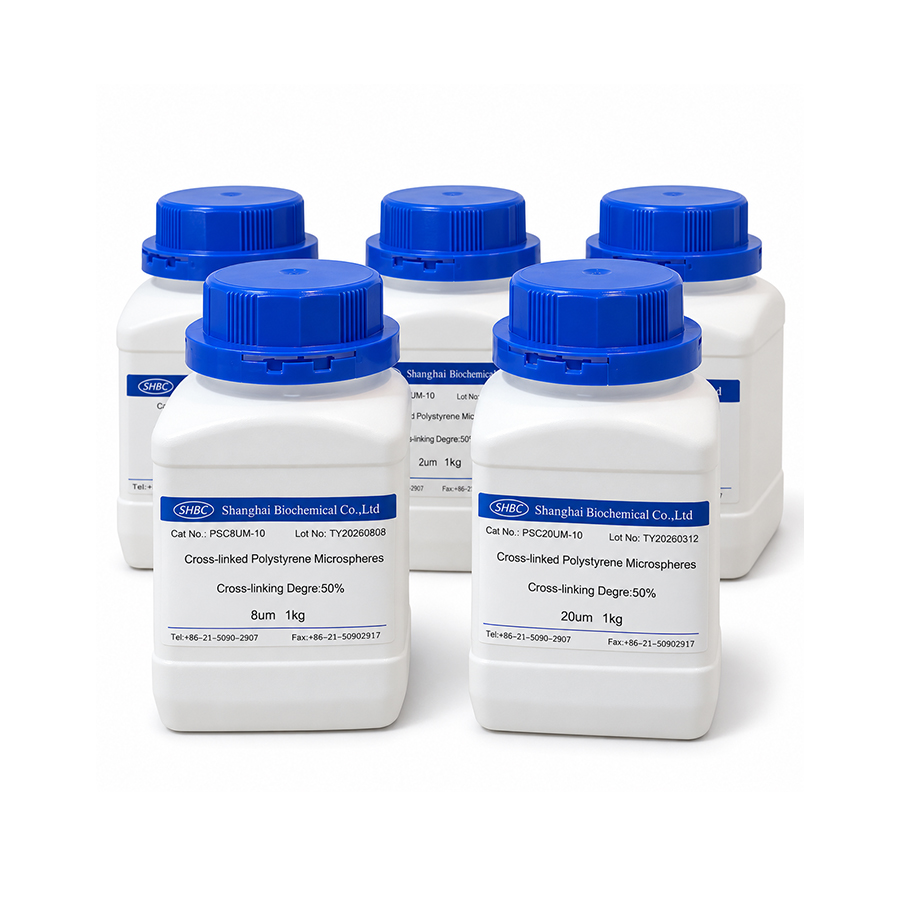 8um Crosslinked Polystyrene Microspheres PSC8UM 50%