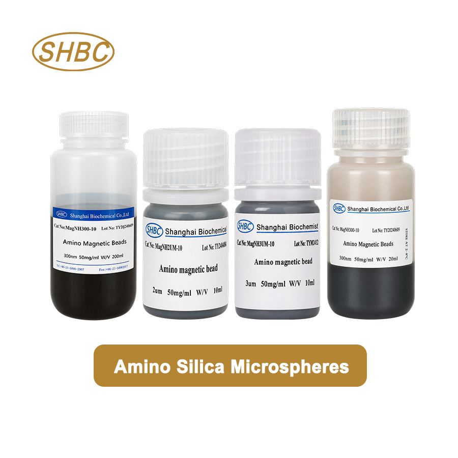 1um Amino&nbsp;Silica&nbsp;Microspheres ASi1UM-10 5%