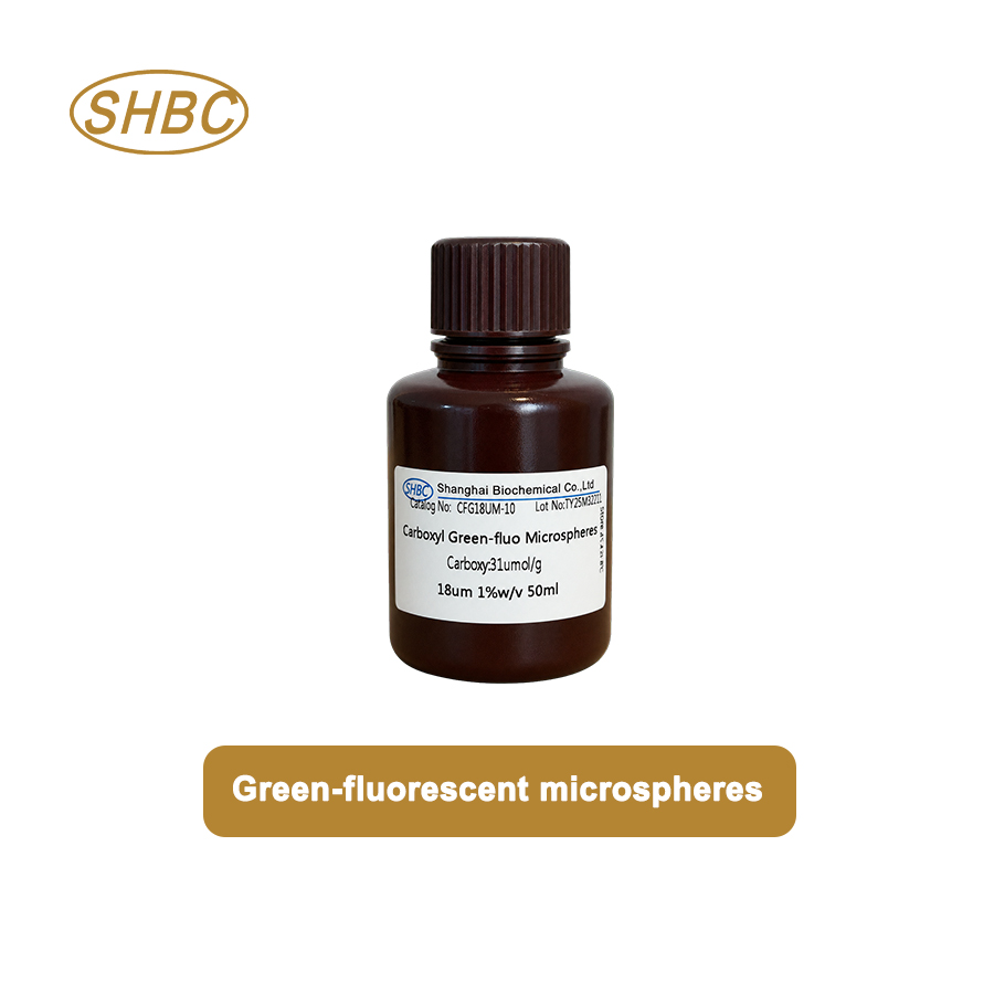 18um Carboxyl Green-Fluo Microspheres CFG18UM-10 1%