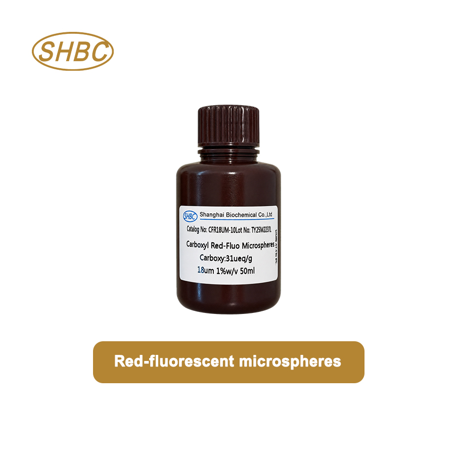 18um Carboxyl Red-Fluo Microspheres CFR18UM-10 1%