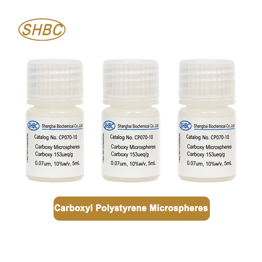 CP90NM 90nm Carboxyl Polystyrene Microspheres 10% Solids for Biomolecule Coupling