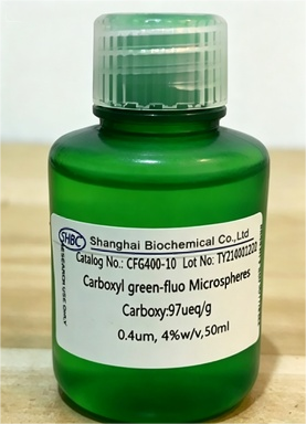 CFG1UM-10 1μm Green Fluorescent Microspheres for Bioassay and Biomedical Applications