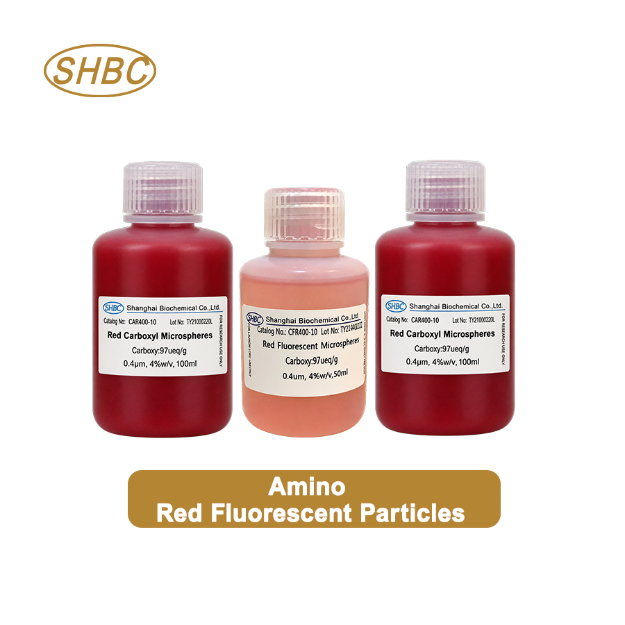 AFR050-10 50 nm Amino Red Fluorescent Particles 0.5%