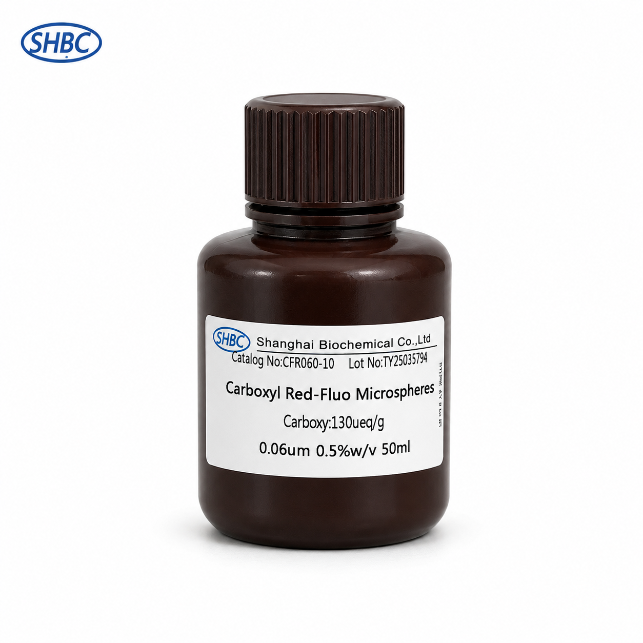 60nm Carboxyl Red-Fluo Microspheres CFR060-10 0.5%