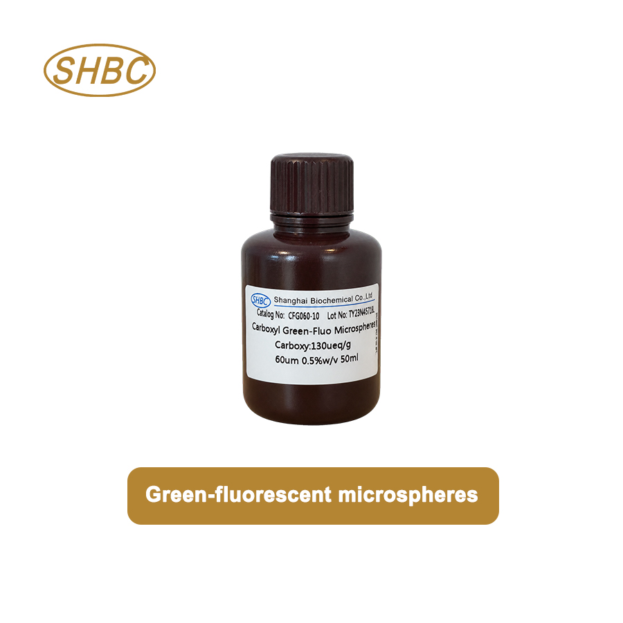 60nm Carboxyl Green-Fluo Microspheres CFG060-10 0.5%