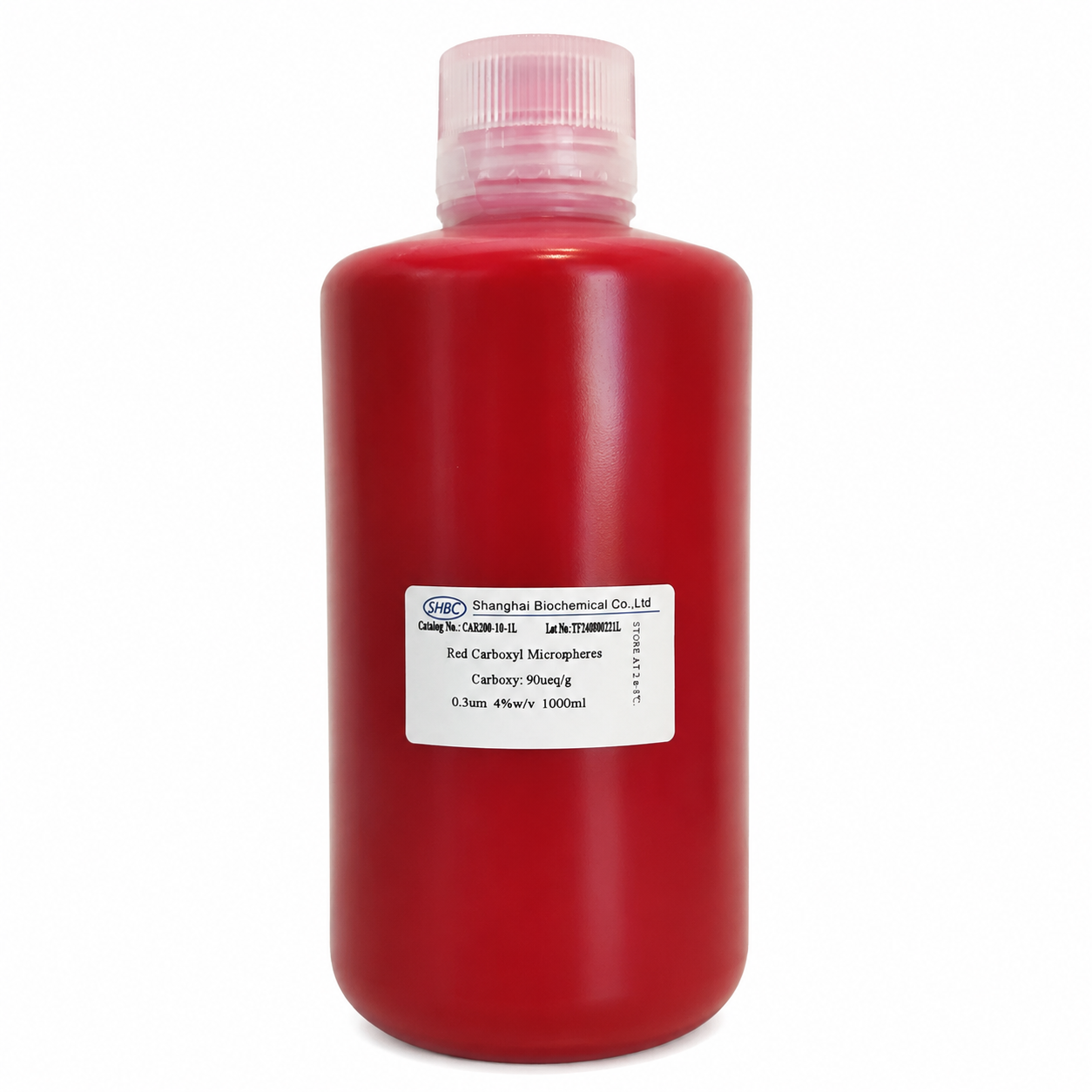 300nm Red Carboxyl Microspheres