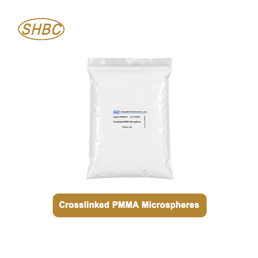 PMMA900UM-10 900μm Crosslinked PMMA Microspheres for Porogen and Polymer Research