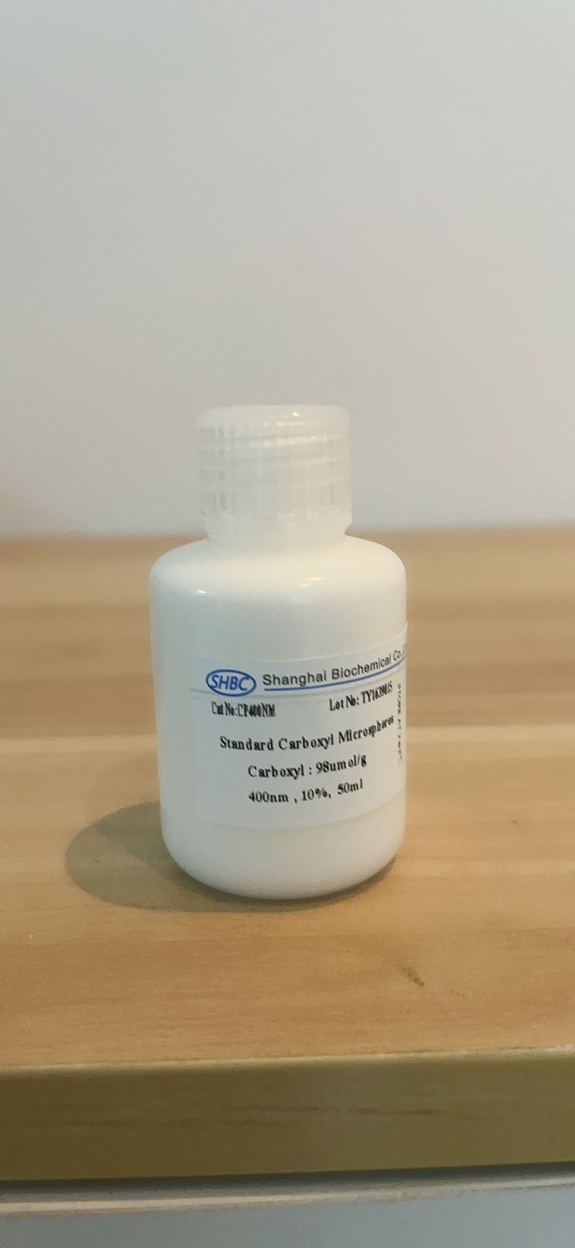 CP400-10 400nm Carboxyl Polystyrene Microspheres 10% Solids for Biomolecule Coupling