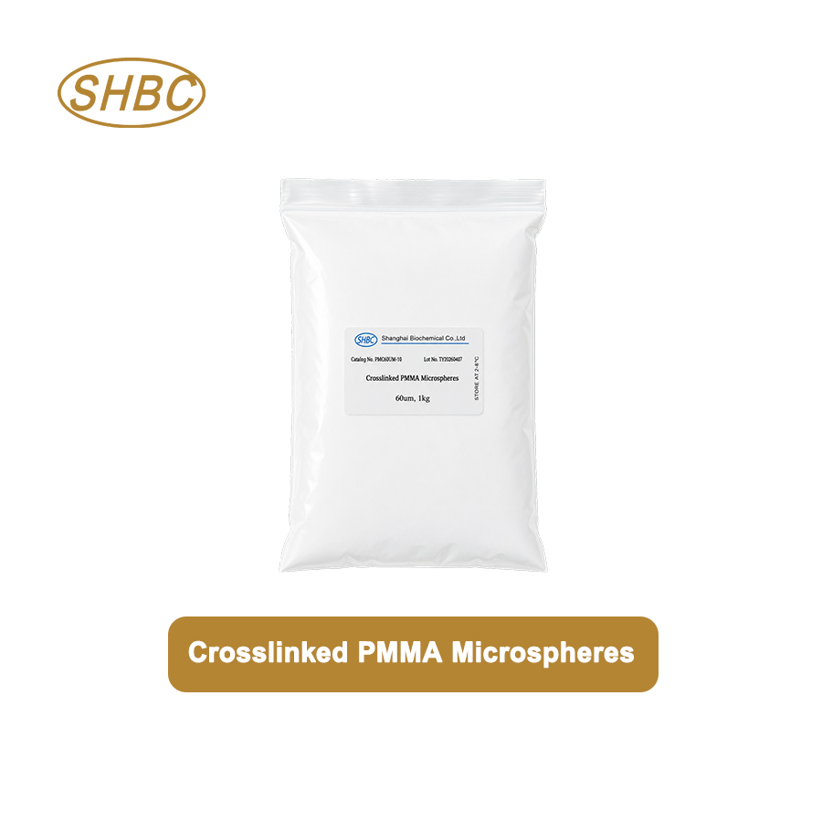 PM60UM-300A 60μm Porous Crosslinked PMMA Microspheres 300&Aring;