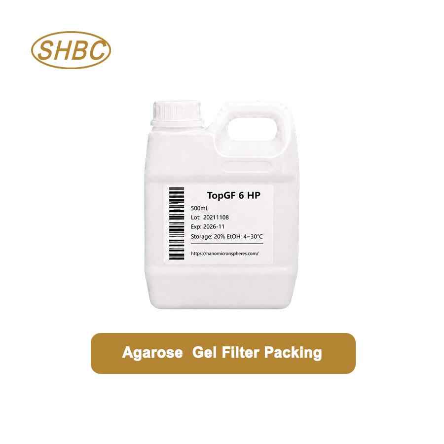 34um Agarose Series Gel Filter Packing 6 HP TopGF 6 HP