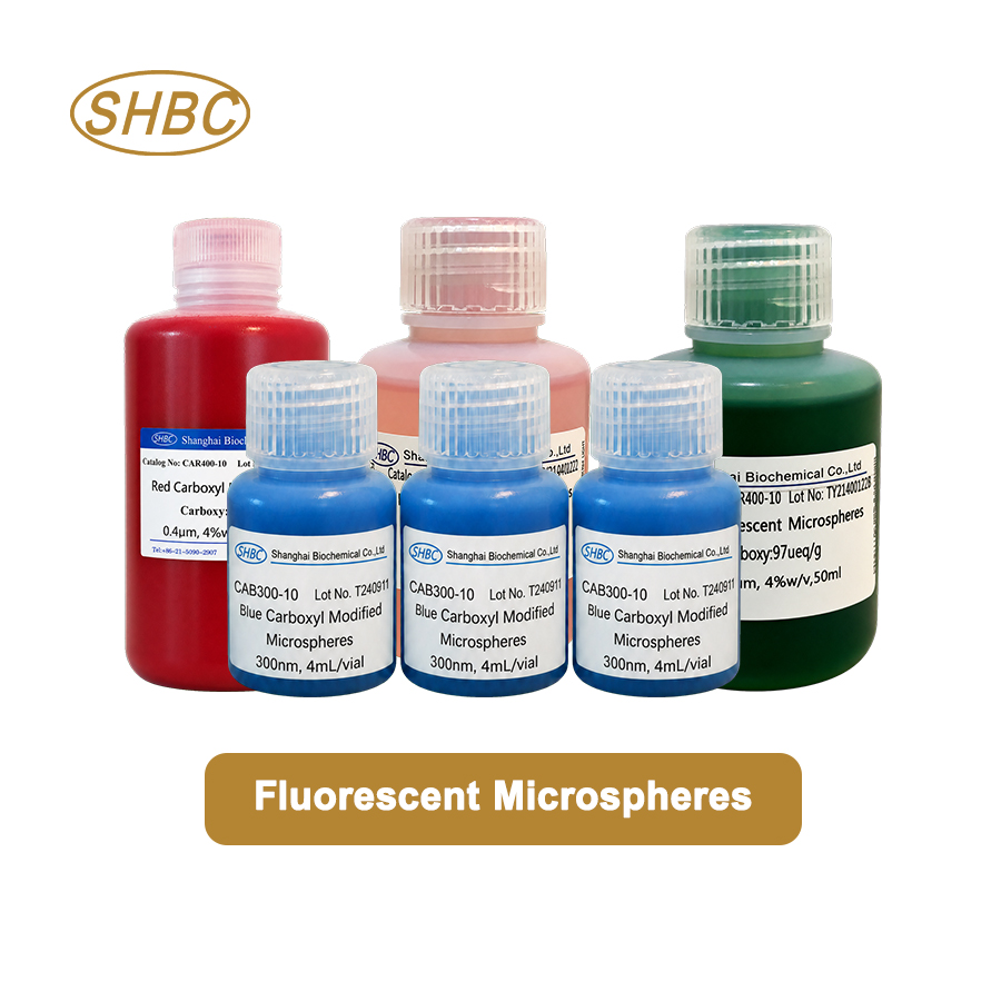 300nm Carboxyl Orange-Fluo Microspheres 1% CFO300-10