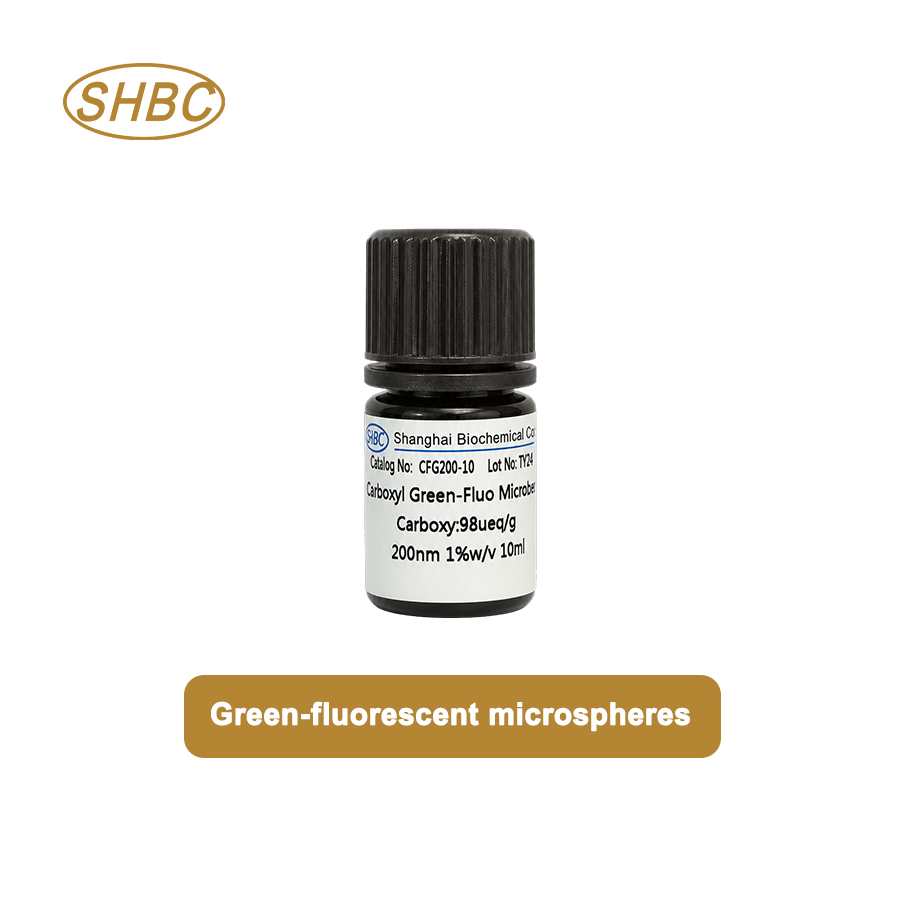 200nm Carboxyl Green-Fluo Microspheres CFG200-10 1%
