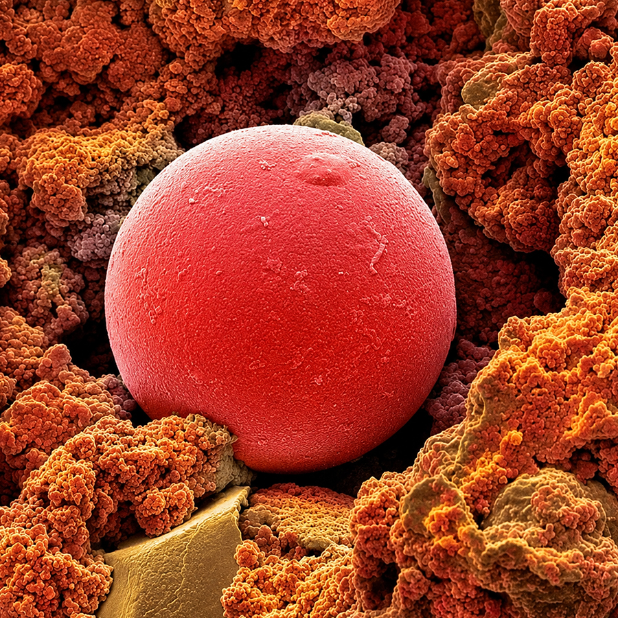 500nm Carboxyl Red-Fluo MicrospheresCFR500-10