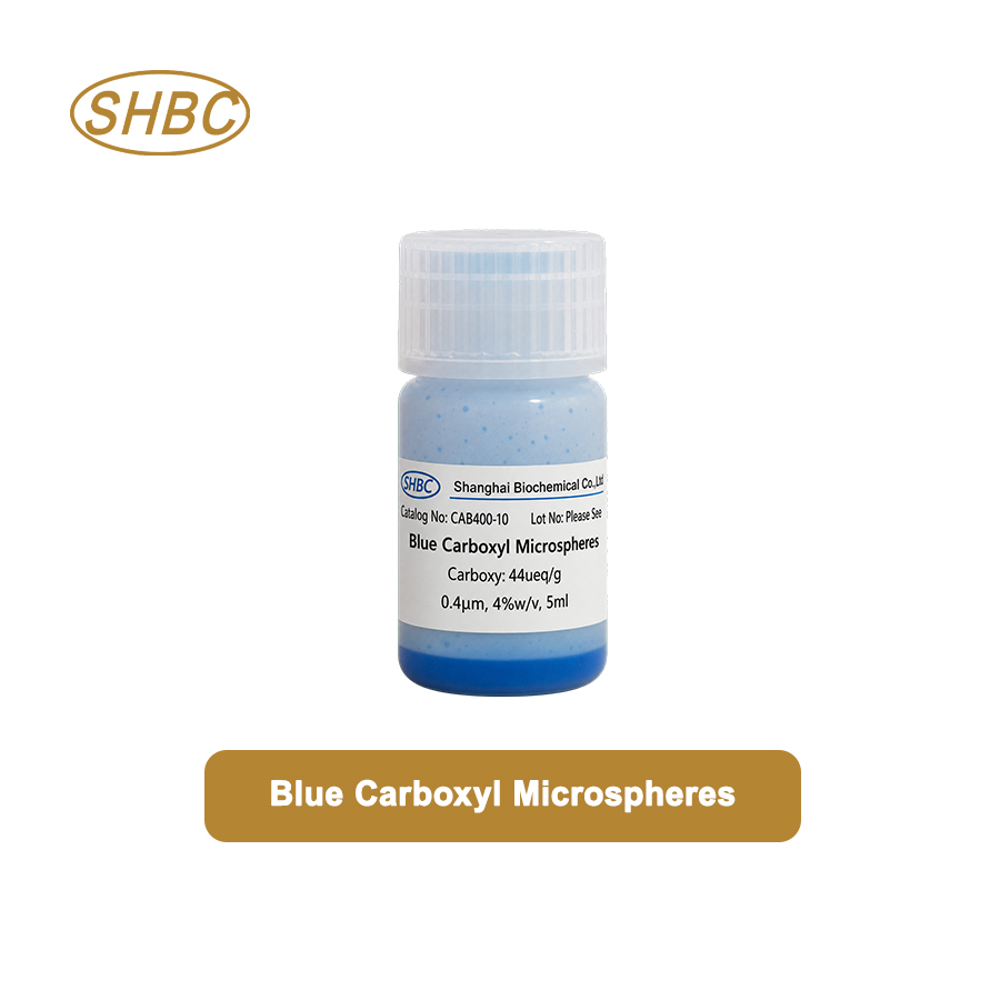 200nm Blue Carboxyl Microspheres CAB200-10 4%