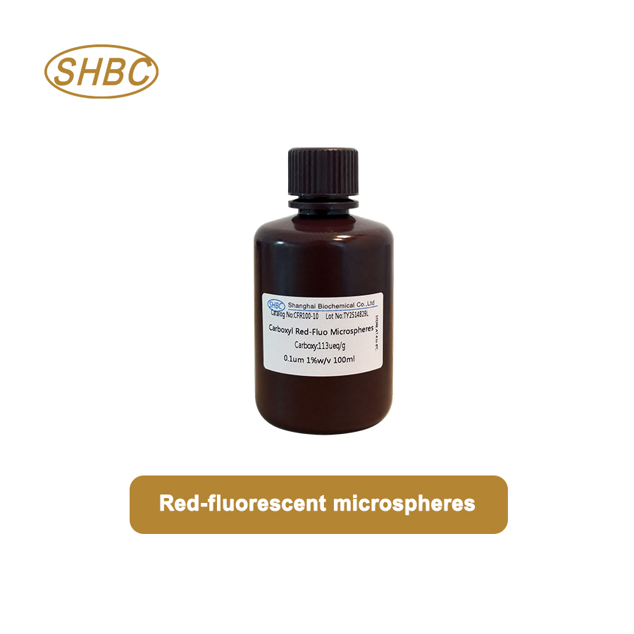 100um Carboxyl Red-Fluo Microspheres CFR100UM-10 1%