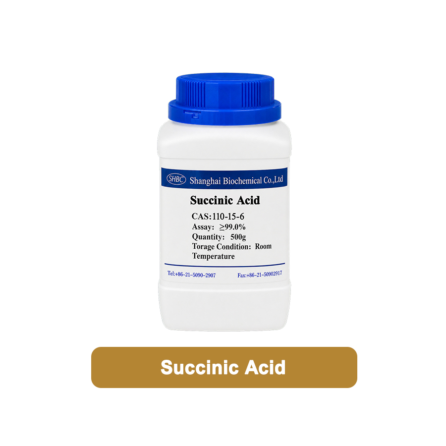 RH0375 Succinic Acid | CAS 110-15-6 | High Purity Grade >99.5%