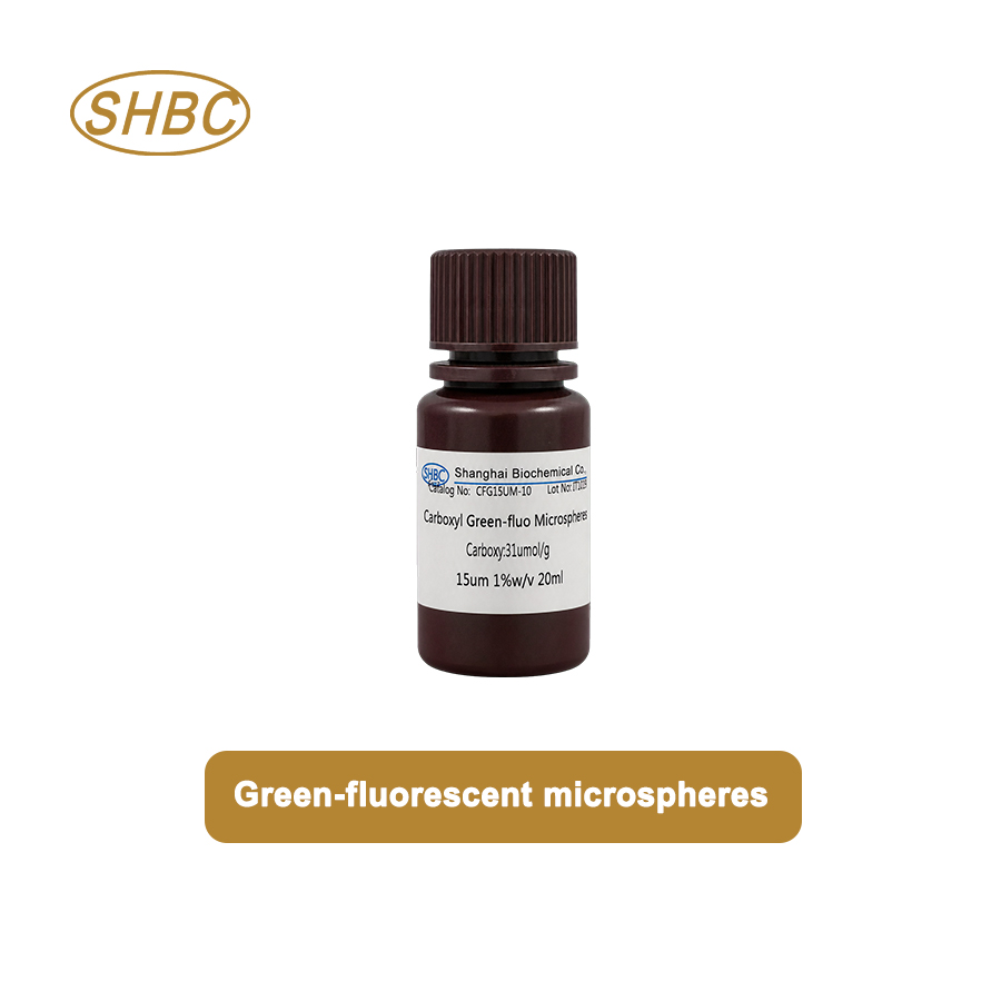 15um Carboxyl Green-Fluo Microspheres CFG15UM-10 1%