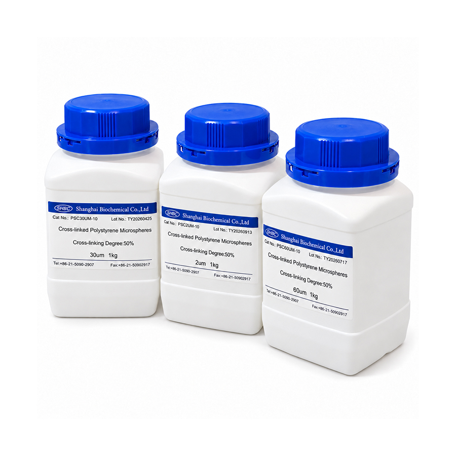 30um Crosslinked Polystyrene Microspheres PSC30UM 50%